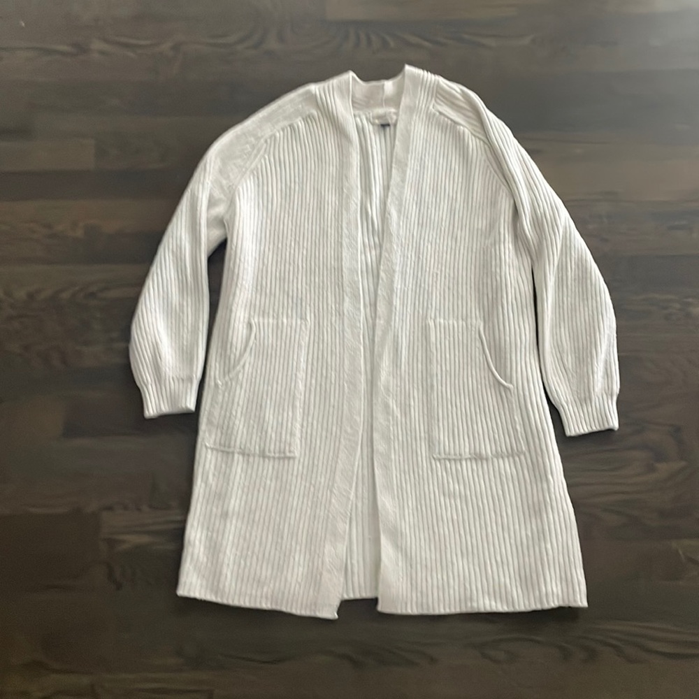 Universal Thread | Open Front Duster Cardigan | Cream | Size M